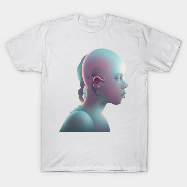 Trippy art T-Shirt by YungBick